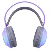 Defender FreeMotion B651 63651 bezvadu austiņas, uzliekamas uz ausīm, Bluetooth 5.3, RGB fona apgaismojums, 20–20000 Hz, 105 dB, USB-C, AUX, baltā krāsā