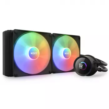 Šķidruma dzesēšanas komplekts NZXT Kraken 280 RGB 14 cm Melns