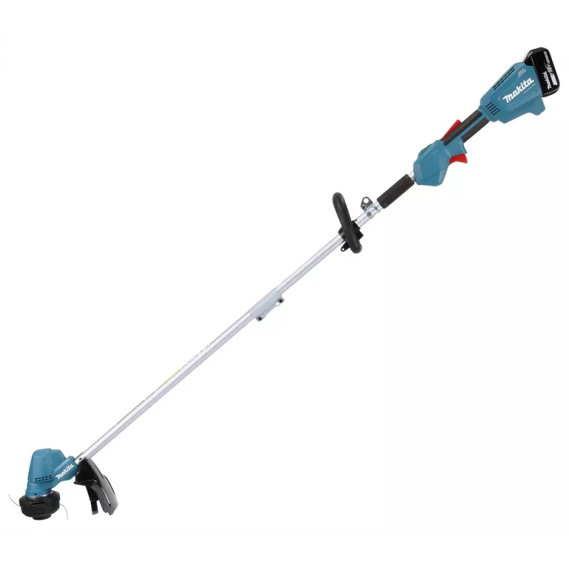 Makita DUR192LRT1, zāles trimmeris, J-veida rokturis, 6000 RPM, melns, tirkīzzils, 30 cm, 87,8 dB