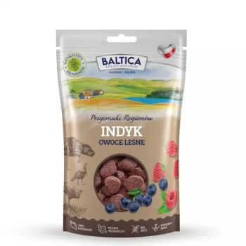 BALTICA reģionālie gardumi Tītars ar meža ogām - suņu našķis - 100g