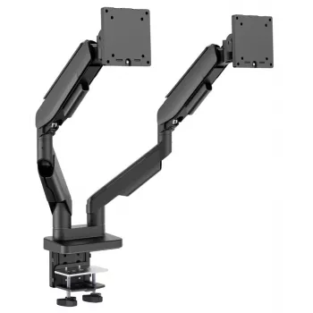 Monitora stiprinājums LC-Power LC-EQ-A34B-D 34 collu, galda skava, melns, 40 kg