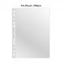 AD Class PUNCHED POCKET Cristal Clear A4 60 mikroni, iepakojums 100 gab.
