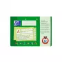 Rakstu burtnīca Oxford 100050089 A4 Zaļa 80 g/m²