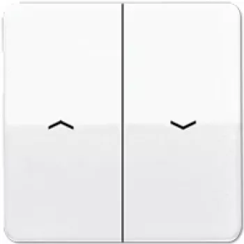 JUNG svira Jal.Sch./pogas slēdzis CD595PWW CD500 Alpine White CD595PWW