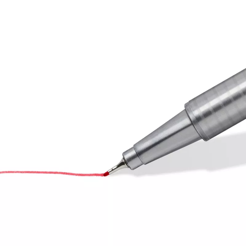 Smalkās līnijas pildspalvas Staedtler Triplus 334 R-9BK4 (4 iepakojumā)