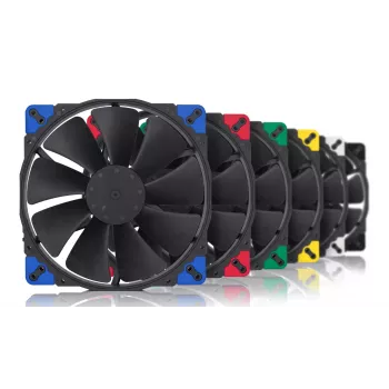 Ventilators Noctua NF-A20 PWM CH.BK.S — 200 mm PWM korpusa ventilators, 12 V, 350–800 RPM, 146,9 m³/h, SSO gultnis