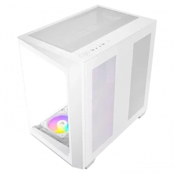 Antec C5 Midi Tornis - Balts - ATX/ITX/micro ATX - Stikls/Plastmasa/Tērauds - 3x 120 mm