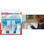 Tesa Powerstrips 58047 lipīgie sienas āķi, brūni, 4 iepakojumā