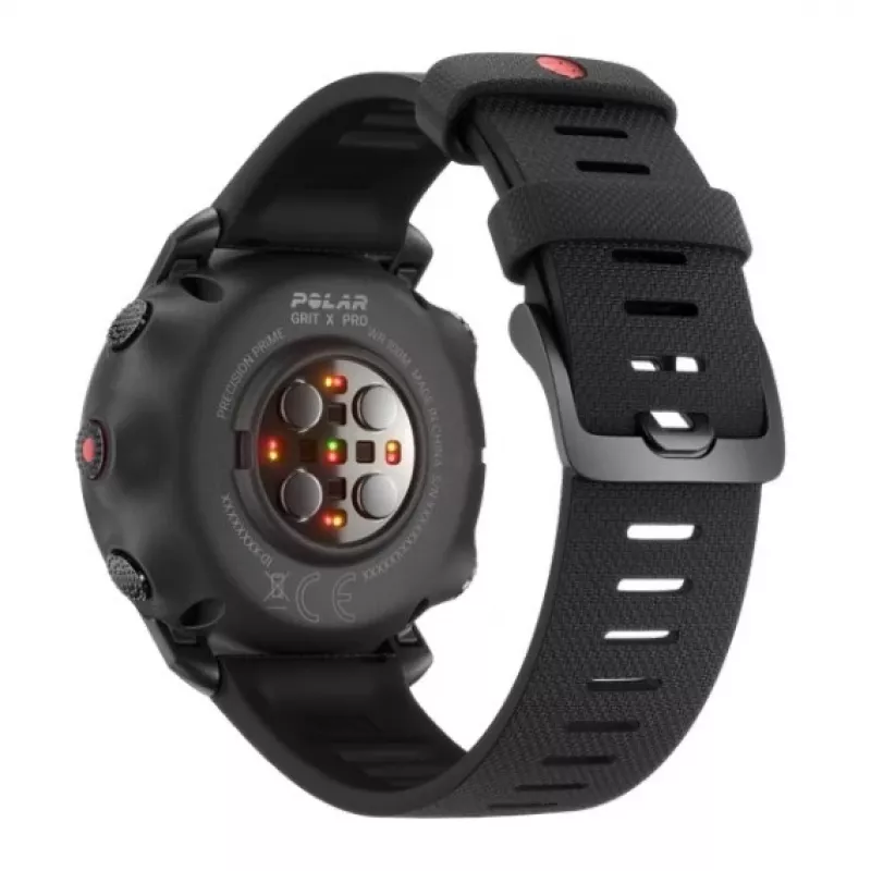 Polar Grit X Pro Titan 90085777 sporta viedpulkstenis, siksniņas izmērs M/L, GPS, safīra stikls, 346 mAh