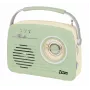 Galda radio Eltra LUIZA RETRO SP-11 ar MP3, USB un SD kartes atbalstu, piparmētru krāsā