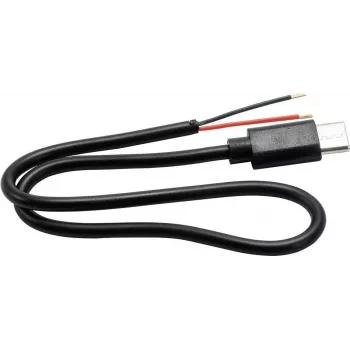 USB-C kabelis uz 2 atvērtiem vadiem 30 cm Omnitronic 30222105