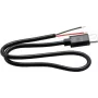 USB-C kabelis uz 2 atvērtiem vadiem 30 cm Omnitronic 30222105