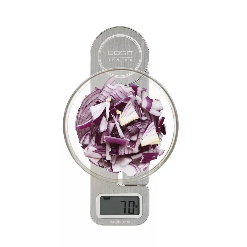 CASO KitchenEcostyle virtuves svari, nerūsējošais tērauds, 5 kg / 1 g