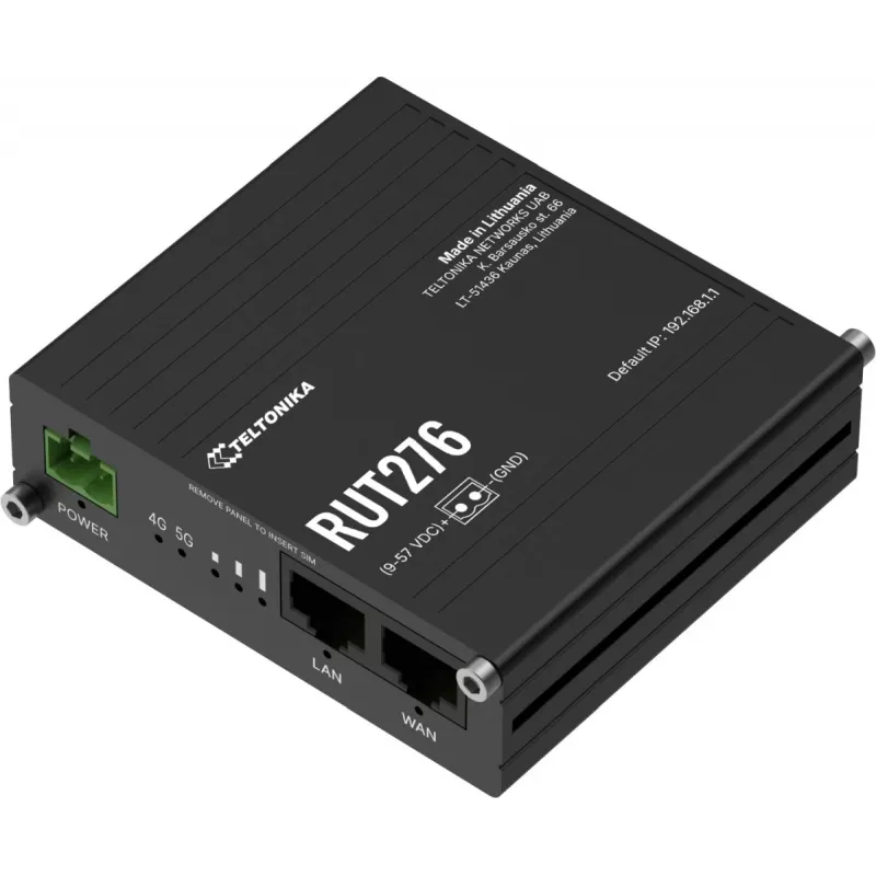 Maršrutētājs TELTONIKA RUT276 Redcap 5G