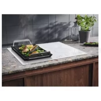 Electrolux LIV63431BW Baltā iebūvējamā 59 cm indukcijas plīts virsma ar 4 zonām