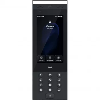 Ubiquiti G3 Intercom – Iekštelpu/Ārtelpu interkomu terminālis ieejas pieprasījumu pārvaldībai ar Touch Pass atbalstu