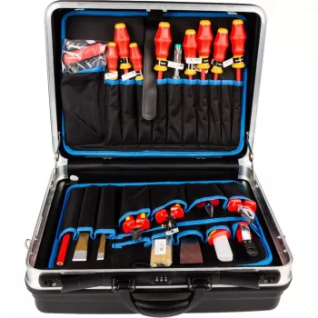 Instrumentu kaste Knipex 24-daļīga 00 21 05 HLS izturīgs dizains