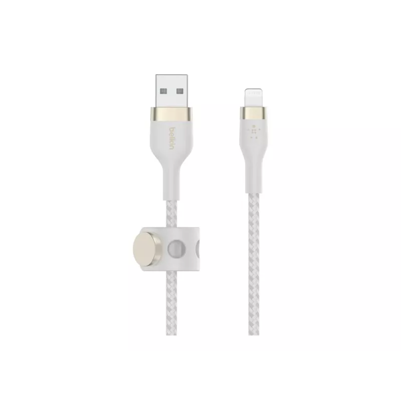Belkin CAA010BT1MWH Lightning kabelis 1m balts