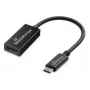 MediaRange MRCS234 USB Type-C uz HDMI audio un video pārveidotājs, 20 cm, melns