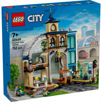 LEGO CITY 60469 Centrālā dzelzceļa stacija