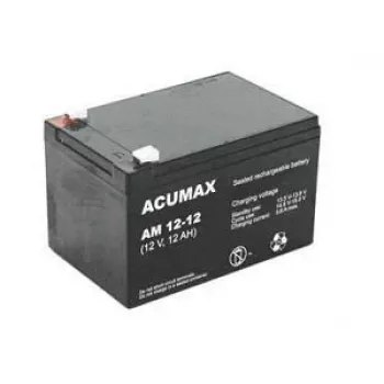 12V 12AH VRLA AM12-12 Acumax Emu Akumulators