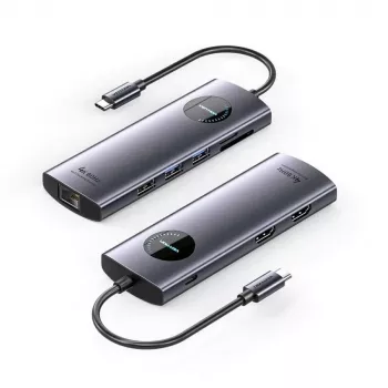 Vention 9-in-1 MST USB-C 4K 100W 5Gbps dokstacija