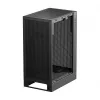 PC korpuss DeepCool CH170 PLUS Tower Black — micro-ATX/mini-ITX, rūdīts stikls, USB-C, barošanas bloks augšpusē