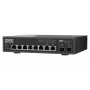 QNAP QSW-L3208-2C6T tīkla slēdzis Managed L2 10G Ethernet (100/1000/10000) Galddators Melns