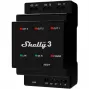 Shelly Pro 3 DIN sliedes WiFi/LAN/Bluetooth releju slēdzis
