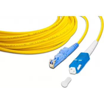 Lightwin augstas kvalitātes simplex LWL šķiedras kabelis - SM - LSH - SC (LSP-09 LSH-SC 10.0)