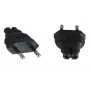 Microconnect PEEUC7AD strāvas adapteris C7 uz M tipa, melns