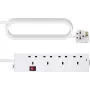 VISION Duckhead adapteris Apple barošanas blokam, C7 figūra-8 ieeja, EU CEE 7/7 Schuko kontaktdakša, balts