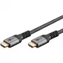 Goobay 65263 HDMI kabelis 5 m HDMI A tipa (standarta) pelēks