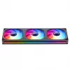 Radiatora ventilatoru komplekts Jonsbo ZB-360 PWM ARGB 360mm melns