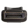 Akyga AK-AV-10 DisplayPort kabelis, spraudnis–spraudnis, zeltīti spraudņi, 1,8 m, melns