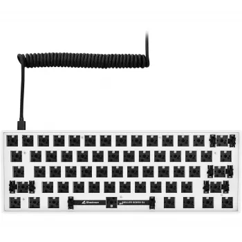 Sharkoon SKILLER SGK50 S4 Gaming tastatūra USB balta (4044951038893)