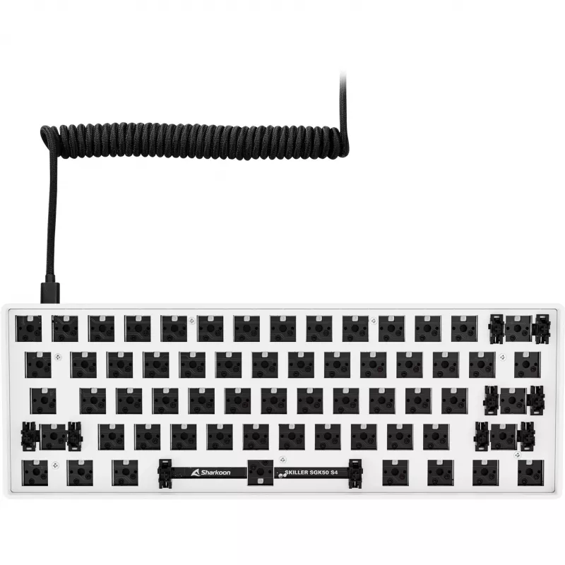 Sharkoon SKILLER SGK50 S4 Gaming tastatūra USB balta