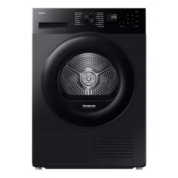 Samsung žāvētājs DV90DG52A0ABLE, melns, SpaceMax, Higiene care, 9kg, A+++, siltumsūknis, Black
