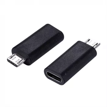 VALUE USB-Adapter - USB-C (siev.) abpusējs uz Micro-USB B (tēviņš)