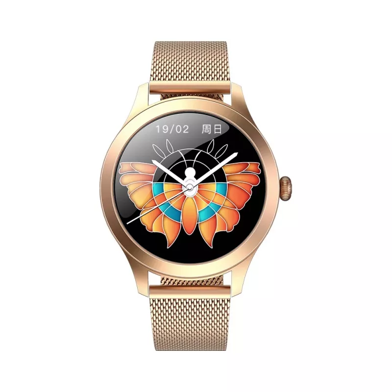 Viedpulkstenis MaxCom FW42 GOLD Zelts