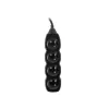 Tracer PowerCord pagarinātājs, 4 kontaktligzdas, 3m, melns
