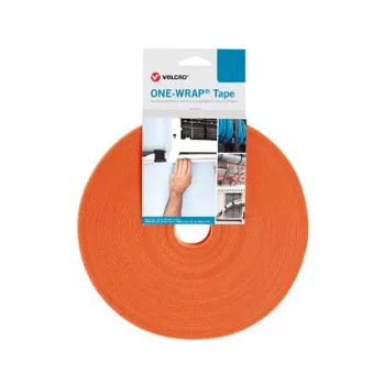 Velcro One Wrap lentes kabelis saite Velcro Polipropilēns (PP) Oranžs 25 000 mm × 50 mm