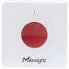 Bezvadu medicīnas izsaukuma poga Milesight WS101915M, ar bateriju, 50×50×18 mm, balta