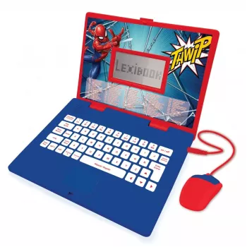 Lexibook Spider-Man Trīsvalodu Izglītojošs Pārnēsājamais Dators UA/ENG/PL 186 Aktivitātes