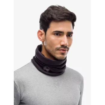 Kakla aizsargs Buff Multifunctional Sling Heavyweight Merino Wool — melns, bezšuvju, elastīgs