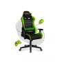 Huzaro HZ-Ranger 6.0 Pixel Mesh bērnu spēļu krēsls melns-zaļš