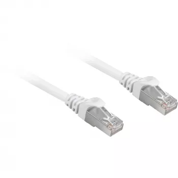 Tīkla vads Sharkoon Cat.6a SFTP RJ-45 Cat6a 15 m Balts