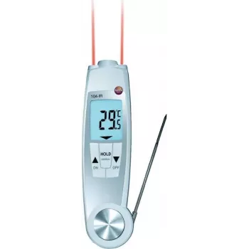 TESTO kombinētais infrasarkanais un iespiešanas termometrs 104-IR (0560 1040)