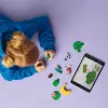 Būvējama rotaļlieta LEGO Animal Crossing Zvaigžņu vērošana ar Eifēmiju komplekts 77053