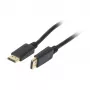 Synergy 21 DisplayPort 1.2 kabelis ST/ST 2m Ultra HD 4k*2k 3840*2160@60Hz 4:4:4 8 bitu